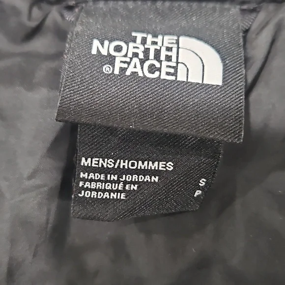 The North Face Black Quilted Jacket Unisex Mens Small - Picture 3 of 7